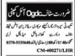 Security Supervisor Jobs 2024 for OGDCL Jobs 2024 in Lahore