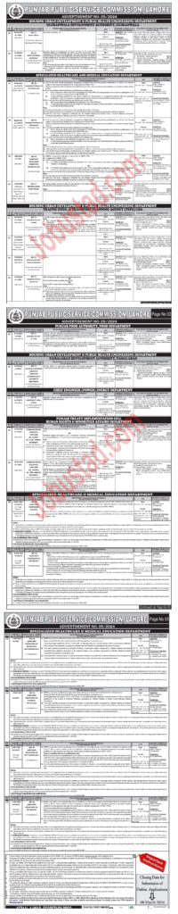 PPSC Jobs 2024 Advertisement in Punjab (Apply Online)